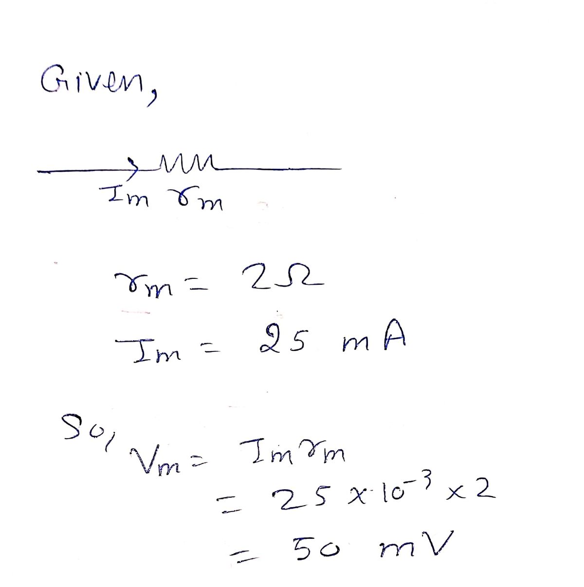 Electrical Engineering homework question answer, step 1, image 1